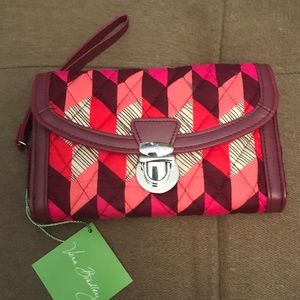 Vera Bradley Ultimate Wristlet Bohemian Chevron